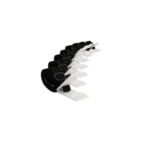 8 Pièces Enrouleur De Bâche pour Piscine Sangles Et Clips De Fixation pour Les Enrouleurs Moulinet De Couverture Solaire De Piscine pour Tube Solaire De Moulinet De Piscine Creusée