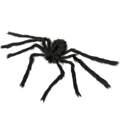 Stück, 60 cm große Riesenspinne als Halloween-Dekorationsrequisite für Geisterhaus-Partys