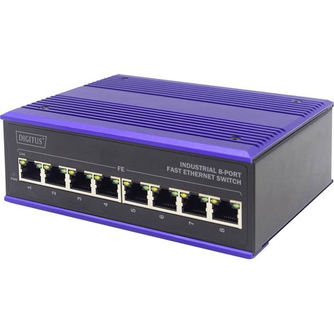 Commutateur Ethernet industriel Digitus DN-650105 5 ports 10 / 100 MBit/s A307512 (1/3)