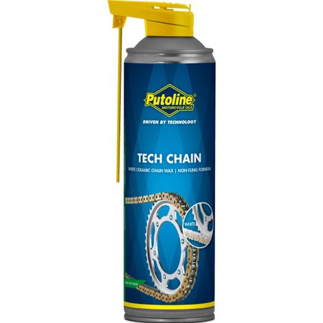 Lubrifiant pour chaîne de vélo Putoline Tech Chain 500 ml - Date de péremption : 2025