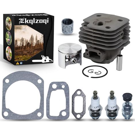Piston de cylindre 52 mm, pour tronçonneuses Husqvarna 61 268 268K 268Xp 272 272K 272Xp, 503 75 81 72, 503 60 96 71, 503 40 54 01 (1/5)