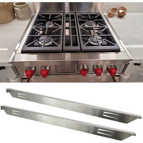 Remplissage d'espace de four pour comptoir de cuisine entre le bord de la cuisinière et le comptoir en acier inoxydable (58,4 cm) (1/5)
