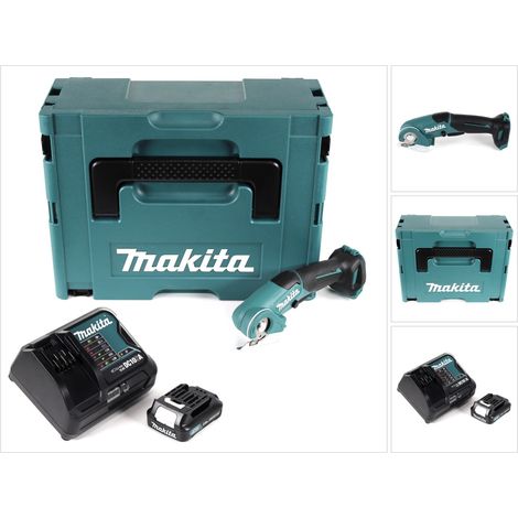 Makita CP 100 DSA1J 10,8 V Akku Universalschere Multi Cutter im Makpac + 1 x 2,0 Ah Akku + Ladegerät (1/5)