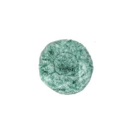 Coussin moelleux lavable pour chat et chien, dégradé vert, 40 cm –