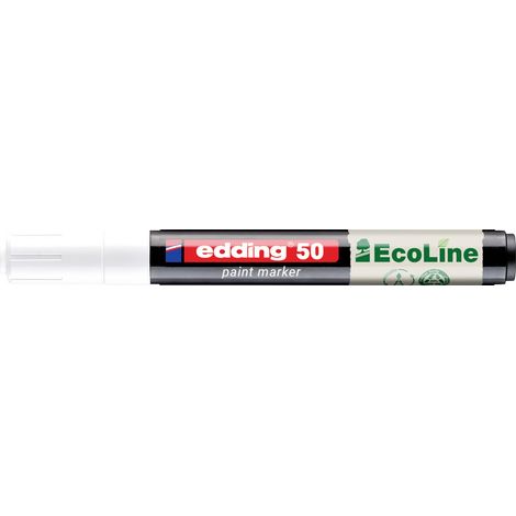 Edding 50 EcoLine 4-50-049 Marqueur peinture blanc 2 mm, 3 mm (1/5)