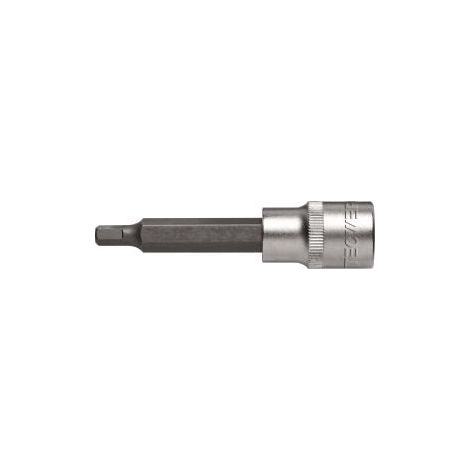 Vaso de impacto 1/2 pulgada hexagonal interior 6mm L.90mm TECWERK (1/3)