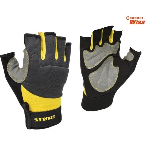 SY640 Fingerless Performance Gloves - Large - STASY640L