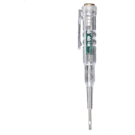 Stylo testeur de tension sans contact, outil électrique, testeur électrique, outil de test par induction, indicateur lumineux LED bicolore (1/2)