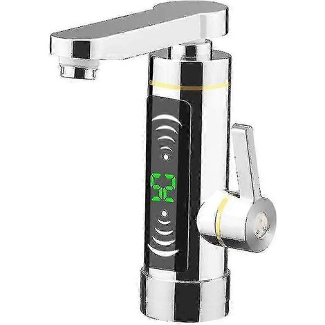 Robinet électrique sans réservoir d'eau chaude ER 3000 W avec jet rapide et affichage LED numérique Yujia (1/5)