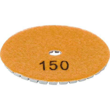 Lot 150mm Disque de Polissage Diamanté Rond 3 Pouces pour Granit Marbre, Meule à Eau pour Pierre, Outil de Ponçage Professionnel (1/5)