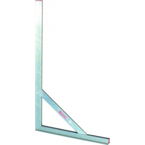 Taliaplast – Équerre aluminium soudée 120 x 60 cm – Pour plaques de plâtre – Section 50 x 15 mm – Usage professionnel