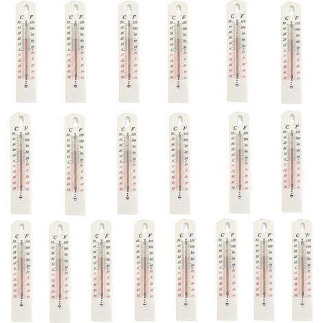 Packung mit 20 professionellen Kühlschrankthermometern, Gefrierschrankthermometern, Kunststoff (1/5)