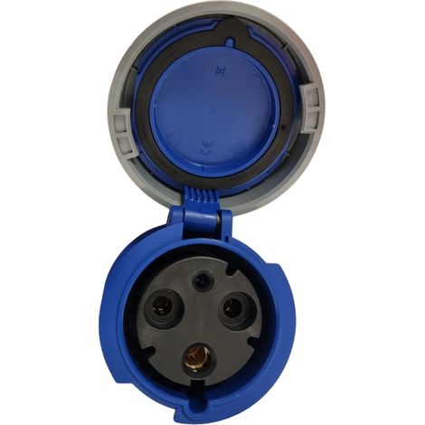 Fiche Femelle 125a Monophasé 2p+t - étanche Ip67 - Ide