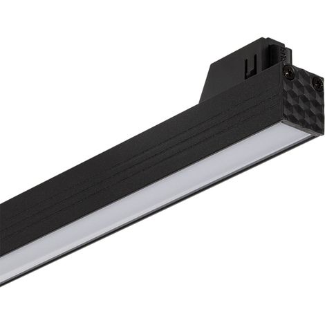 Spot Linéaire LED sur Rail Magnétique 20mm 30W Opal 48V  Sélectionnable (chaud-neutre) 2700K - 3500K - 4000K (1/4)