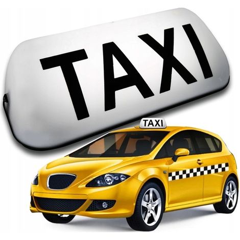 Baliza de taxi, lámpara LED, imán gapa (1/5)