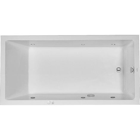 Baignoire Bain à remous rectangulaire STARCK 301 l 180x90 blanc 1 RS Combi-Syst L