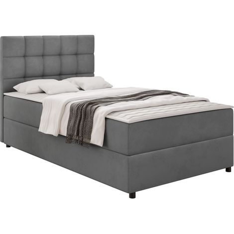Cama continental Sanford 107, Manila 16, Continental, Individuales, 120x200, Tapiz, Somieres, 120x208x106cm