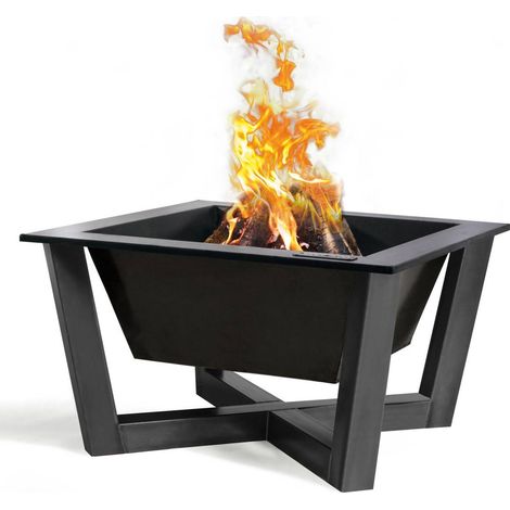 Braséro de jardin BRASIL, 70x70cm, sur pied, CookKing, 111343