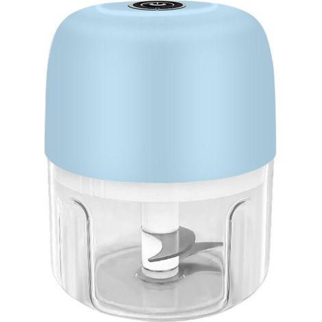 Petit Hachoir Électrique Alimentaire Sans Fil Rechargeable, Mini Robot de Cuisine, Portable Hachoir Broyeur Ail légumes viande (1/5)