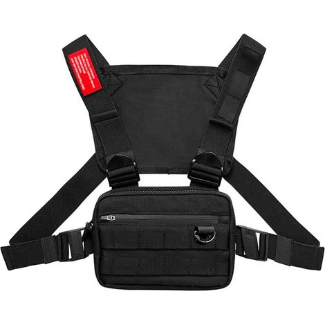 Brusttasche für Walkie-Talkies mit Gurten für Sport und Joggen, Zubehör für Wandern und Fitnesstraining (1/4)