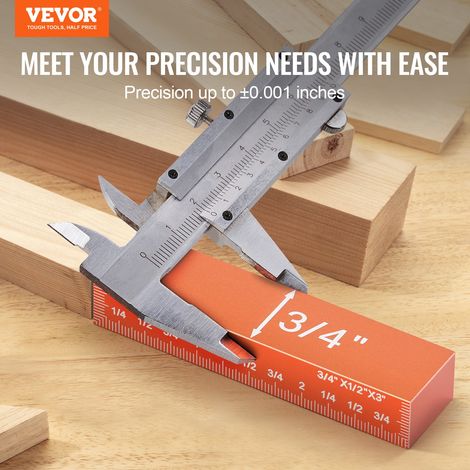 Blocs de configuration pour outils travail du bois, 16PCS, blocs jauge hauteur précision, marquages de taille et étui de rangemen… (1/5)