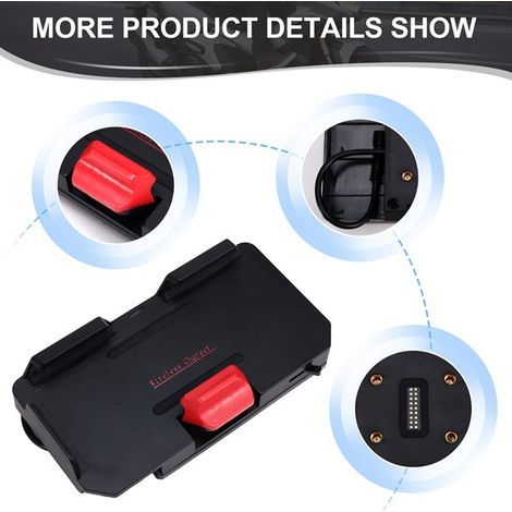 Wireless charger for ADV 1090 and 1190 motorcycles + 12mm navigation mount (1/5)