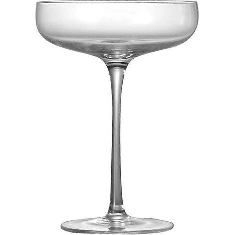 coupe à champagne en cristal exquis, verre à vin rouge, verre de bar-15x10cm-Transparent Color (1/4)