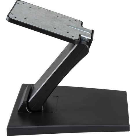 Supporto da tavolo pieghevole regolabile in metallo per monitor LCD, compatibile con VESA 75 x 75 mm e 100 x 100 mm.