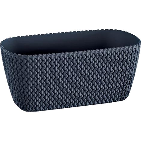 Jardinera para balcón SPLOFY CASE 4L., dimensiones (mm) 297x145x133, color Antracita (1/5)