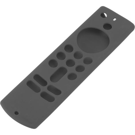 Rutschfeste Silikon-Schutzhülle für die Fire TV Stick Fernbedienung der 3. Generation, mit Trageschlaufe, grau (1/5)