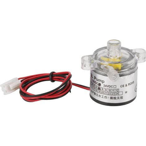 Mini pompe à eau électrique sans brosse en plastique environnemental à faible bruit 12V 7W (1/5)