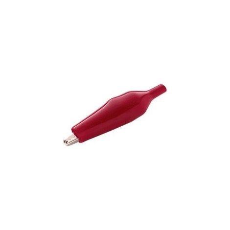 Kleine rote Krokodilklemme, 5 Stück