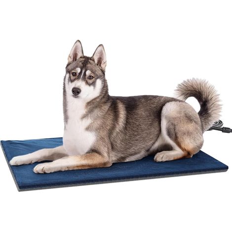 Cat Heated Mat for Cats and Dogs  Electric Heating Pad for Pets Constant Temperature, Anti-Biting, Waterproof, Double-Sided (L, 50 x 65 cm) (1/5)