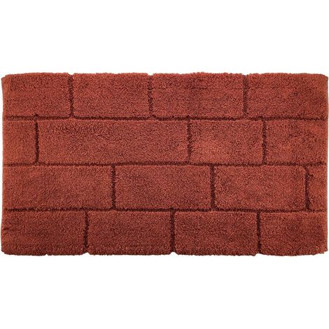 TAPPETO WALL 55X100CM TERRACOTTA IN COTONE (1/3)