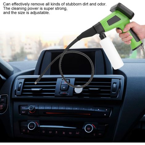 Pistolet de nettoyage pour climatiseur, pistolet de nettoyage visuel, pulvérisation directe. (1/5)