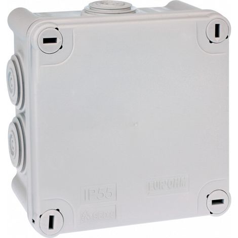 Boite IP55 105X105X55 1/4T (5000400) (1/2)