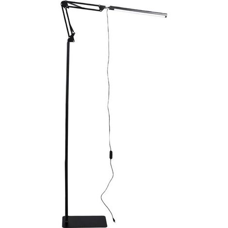 Lampadaire LED - Kequ - Variateur 10–100% - Température de couleur réglable - Support orientable (1/4)