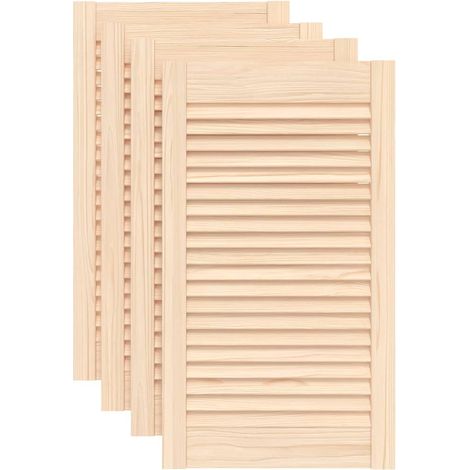 Maison Exclusive - Ante con Design a Lamelle 4 pz 69x39,4 cm in Legno di Pino
