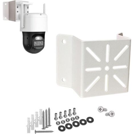 Support mural d'angle pour caméra IP WiFi, support en métal massif pour caméras de sécurité, compatible avec les caméras Dome