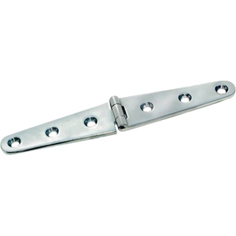 Cerniera in ottone cromato cm 15