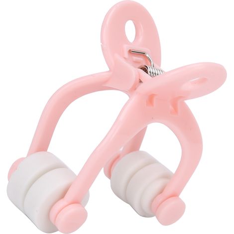 Clip Redresse Nez pour Ajuster la Forme du Nez, Rehausseur de Pont Nasal Siming Beauté Rose (1/5)