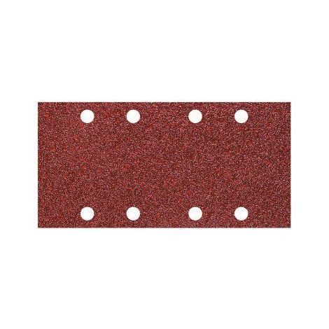 Jeu De 10 Feuilles Abrasives Adhesives Corindon Grain 40 93x185mm 1766000 - Wolfcraft (1/4)