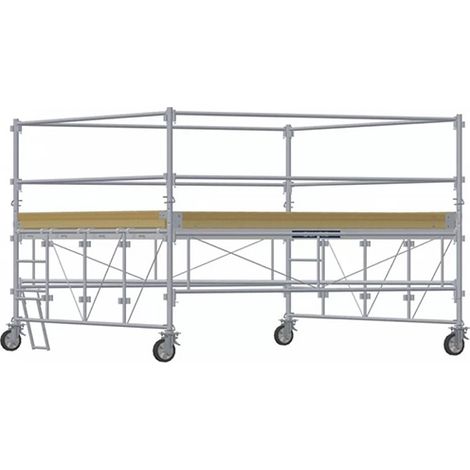 Torre mobile 1 piano - Altezza max. di lavoro 4.30m - 8590020