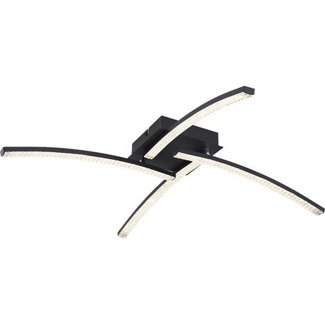 Globo - plafón - Jules - negro - metal - LED - 67169-24 (1/4)