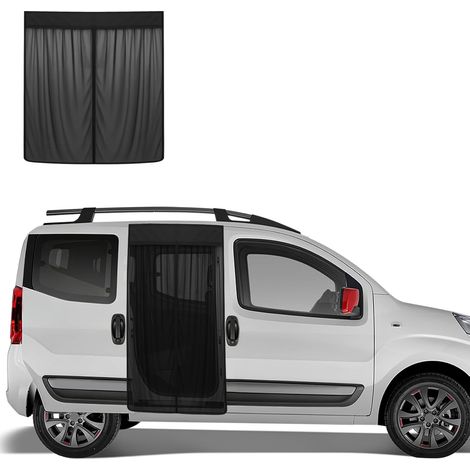 Moustiquaire Auto Remplacement pour Fiorino/Qubo/Bipper/Nemo III 2007-2026, Moustiquaire pour Porte Latérale de Voiture, Moustiquaire Magnétique Monocouche, Insectes Respirants (1/5)