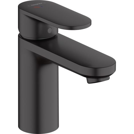 Hansgrohe – Mitigeur de lavabo noir mat CoolStart 100 – Mousseur orientable – Cartouche céramique – Débit 5 l/min – 71589670