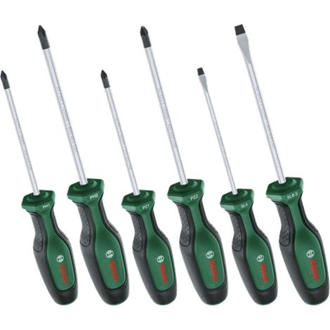 Bosch Utensili - Set di cacciaviti da 6 pezzi 1600A02BX7