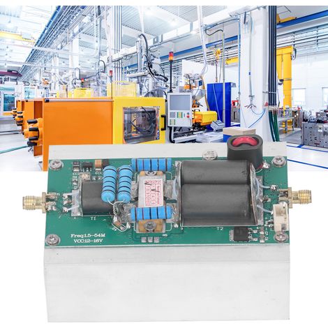 Amplificateur de puissance à ondes courtes 1,5-54 MHz, amplificateur micro-ondes à transfert d'énergie sans fil DC12-16 V 30 W (1/5)