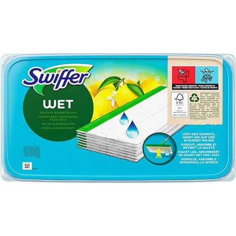 Ricariche per mocio Swiffer al limone, 10 pezzi. (1/5)