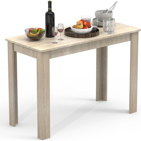 Tavolo da pranzo Tavolo da cucina Esal 110 x 50 cm 76x110x50 - VCM